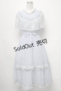 画像1: axes femme / ヴィンテージ風サマードレス  サックス S-25-03-20-061-AX-OP-HR-ZS
