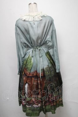 画像2: Jane Marple / Holy libraryアフターヌーンドレス  ブルーグレイ S-25-03-20-064-JM-OP-HR-ZS