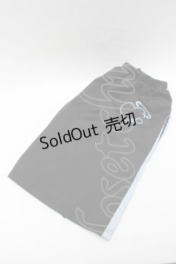 画像1: ACDC RAG / 安心ジャージレッグウォーマー  黒ｘサックス S-25-03-20-008-PU-ZA-HR-ZS