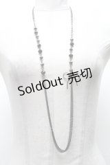 INGEBORG / ストーンネックレス  黒 S-25-03-20-015-LO-AC-AS-ZS