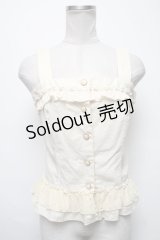 axes femme POETIQUE / ビスチェ  オフ S-25-03-20-023-AX-BL-AS-ZS
