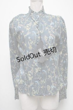 画像1: Sheglit / "Statice"クラシカルブラウス  グリーン S-25-03-20-028-EL-BL-HR-ZS