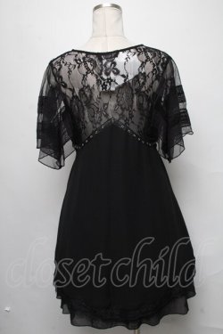 画像2: DIESEL / チュール切替ワンピース  黒 S-25-03-20-046-GO-SK-HR-ZS