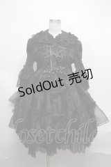 metamorphose / ドットチュールベビードールワンピース(2009)  黒 S-25-03-22-054-ME-OP-AS-ZS