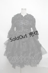 metamorphose / ドットチュールベビードールワンピース(2009)  黒 S-25-03-22-054-ME-OP-AS-ZS