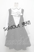 Favorite / 凜々蝶 カルタ 制服長袖ワンピース  黒ｘ白 S-25-03-22-057-LO-OP-HR-ZS