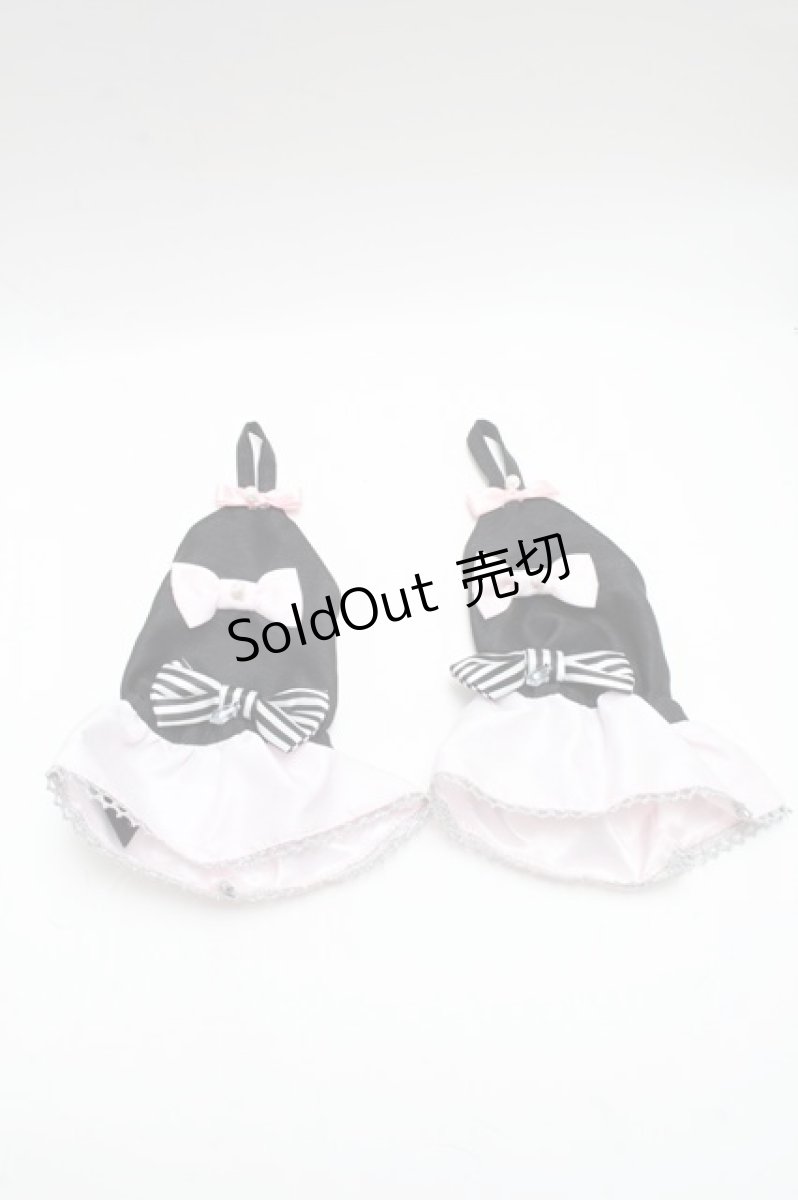 画像4: metamorphose / Barbie リボンドレスセット  黒ｘピンク S-25-03-22-071-ME-OP-AS-ZS (4)