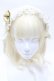 画像2: ALICE and the PIRATES / HAT エアリーローズヘッドドレス  オフ S-25-03-22-008-PA-AC-ET-ZS (2)