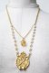 画像1: Angelic Pretty / Chess Chocolateエンブレムネックレス  ゴールド S-25-03-22-013-AP-AC-HR-ZS (1)