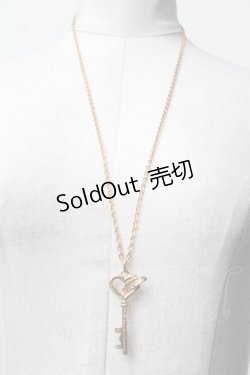 画像1: MILK / KEYハートネックレス   S-25-03-22-014-ML-AC-HR-ZS