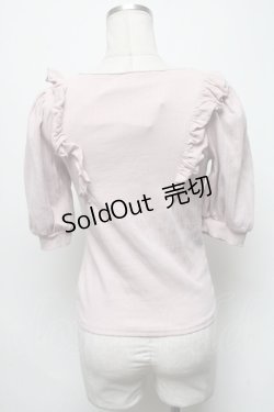 画像2: Ank Rouge / リブカットソー  ピンク S-25-03-22-018-CA-TO-AS-ZS