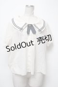Fi.n.t / タイブローチ付きブラウス  オフ S-25-03-22-020-CA-BL-HR-ZS