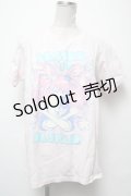 LISTEN FLAVOR / 江ノ島盾子ちゃーん!半袖Tシャツ  ピンク S-25-03-22-028-PU-TS-HR-ZS