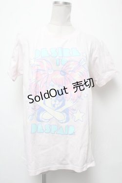 画像1: LISTEN FLAVOR / 江ノ島盾子ちゃーん!半袖Tシャツ  ピンク S-25-03-22-028-PU-TS-HR-ZS