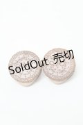 Q-pot. / プチビスケットピアス  ブラウン S-25-03-23-001-QP-AC-HR-ZS