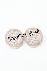 Q-pot. / プチビスケットピアス  ブラウン S-25-03-23-001-QP-AC-HR-ZS