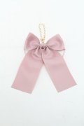 m petit by misako / リボンチャーム  ピンク S-25-03-23-1001-LO-ZA-HR-ZS
