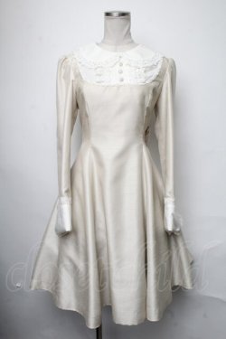 画像1: Juliette et Justine / Robe de la papillote poupee ローブ ドゥ ラ パピヨット プーペ  キナリ S-25-03-23-1055-CL-OP-AS-ZS