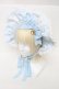 画像1: BABY,THE STARS SHINE BRIGHT / Secret Roseボンネット  サックス S-25-03-23-1006-BA-AC-AS-ZS (1)
