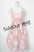 Emily Temple cute / ショコラティエノースリーブワンピース  ピンク S-25-03-23-1059-ET-OP-AS-ZS