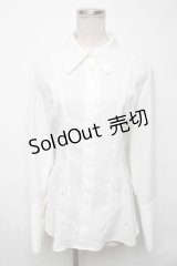 MIHO MATSUDA / ブラウス・フロイ M 白 S-25-03-23-1011-GO-BL-AS-ZS