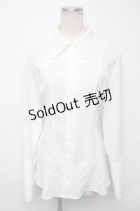MIHO MATSUDA / ブラウス・フロイ M 白 S-25-03-23-1011-GO-BL-AS-ZS