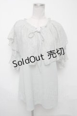 axes femme / レース襟トップス  ミント S-25-03-23-1021-AX-BL-HR-ZS