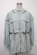 axes femme POETIQUE / ミリタリーフーディーブルゾン  ミント S-25-03-23-1022-AX-TO-HR-ZS
