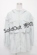 axes femme POETIQUE / ミリタリーフーディーブルゾン  ミント S-25-03-23-1022-AX-TO-HR-ZS