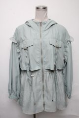 axes femme POETIQUE / ミリタリーフーディーブルゾン  ミント S-25-03-23-1022-AX-TO-HR-ZS