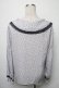 画像2: axes femme / 小花柄トップス  青ｘ白 S-25-03-23-1023-AX-TO-HR-ZS (2)