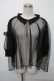 画像1: axes femme POETIQUE / チュールトップス  黒 S-25-03-23-1030-AX-TO-HR-ZS (1)