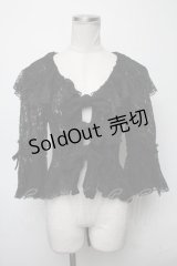 metamorphose / 総レースカーディガン  黒 S-25-03-23-1035-ME-TO-HR-ZS