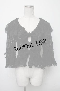 画像1: metamorphose / 総レースカーディガン  黒 S-25-03-23-1035-ME-TO-HR-ZS