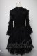 画像2: metamorphose / 総レースラッパ袖ワンピース  黒 S-25-03-23-1047-ME-OP-HR-ZS (2)