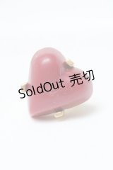 Q-pot. / ファイネストアムールショコラリング  レッド S-25-03-23-014-QP-AC-HR-ZS