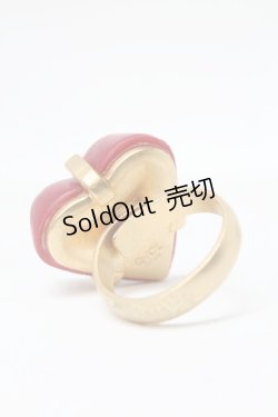 画像2: Q-pot. / ファイネストアムールショコラリング  レッド S-25-03-23-014-QP-AC-HR-ZS