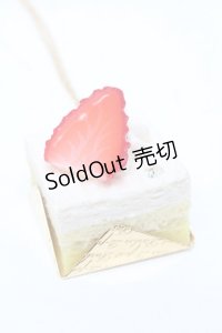 Q-pot. / ストロベリーショートケーキプチケーキネックレス   S-25-03-23-023-QP-AC-HR-ZS