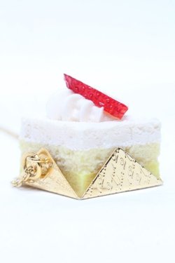 画像2: Q-pot. / ストロベリーショートケーキプチケーキネックレス   S-25-03-23-023-QP-AC-HR-ZS