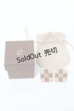 画像4: Q-pot. / クッキーイヤリング  ブラウン S-25-03-23-002-QP-AC-AS-ZS