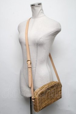 画像2: Q-pot. / ビスケットショルダーバッグ  ブラウン S-25-03-23-030-QP-BG-AS-ZS