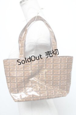 画像1: Q-pot. / チョコレートミニトートバッグ  ブラウン S-25-03-23-033-QP-BG-AS-ZS