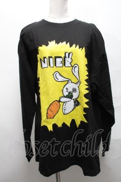 画像1: NieR Clothing / プリントTシャツ  黒 S-25-03-25-042-PU-TO-AS-ZI