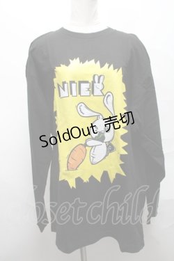 画像1: NieR Clothing / プリントTシャツ  黒 S-25-03-25-042-PU-TO-AS-ZI