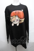 NieR Clothing / プリントTシャツ  黒 S-25-03-25-047-PU-TO-AS-ZY