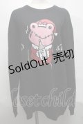 NieR Clothing / ブル美プリントトレーナー   S-25-03-25-051-PU-TO-HR-ZY