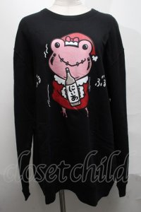 NieR Clothing / ブル美プリントトレーナー   S-25-03-25-051-PU-TO-HR-ZY
