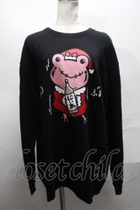 NieR Clothing / ブル美プリントトレーナー   S-25-03-25-053-PU-TO-HR-ZY