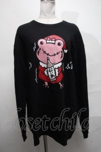 NieR Clothing / ブル美プリントトレーナー   S-25-03-25-054-PU-TO-HR-ZY
