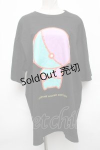 NieR Clothing / ONEくんTシャツ  黒 S-25-03-25-059-PU-TS-AS-ZS